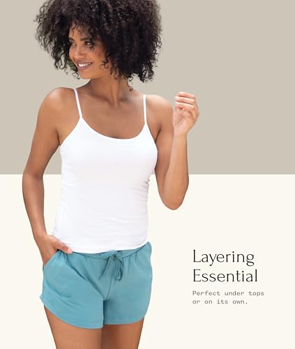 Image of Felina Womens Cotton Modal Camisole, Adjustable Cotton Tank Top