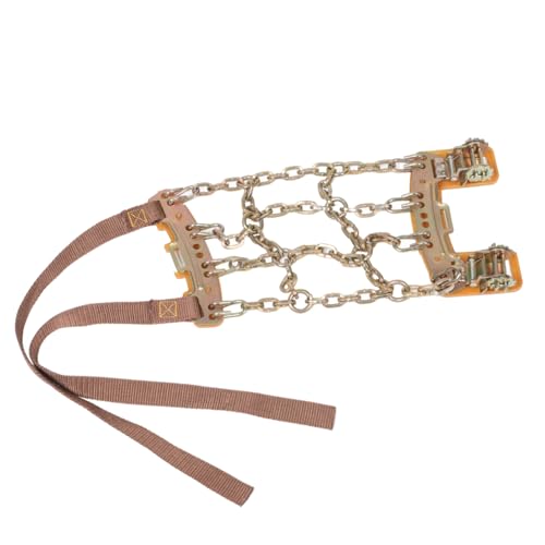 FUNOMOCYA Skid Tire Chains for and Pickup Trucks Adjustable Emergency Traction Chains Compact Design for Snow and Mud Easy Installation and Firm Grip