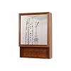 SHTFFW Wall-mounted spiegel for make-up badkamer kasten aluminiumlegering box opbergkast met kast waterdicht en…