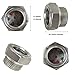 3/4'' Male Threaded Sight Glass Oil Liquid Level Gauge 304 Stainless Steel Air Compressor Fittings Silver Tone