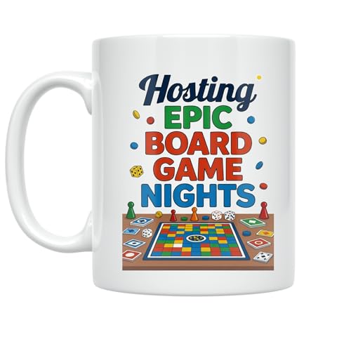 Board Game Enthusiast Coffee Mug - Hosting Epic Board Game