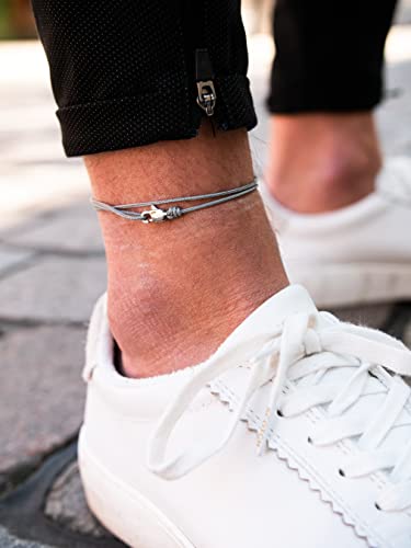 Made By Nami Mens Surfer Anklet With Snap Hook Clasp thumb #1