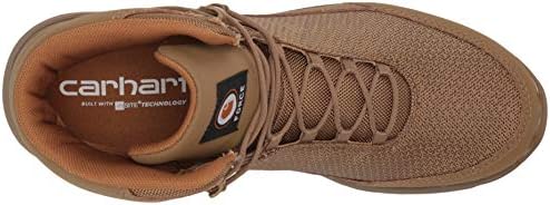 Carhartt Men's Force 6" Waterproof Soft Toe CMA6026 Industrial Boot, Coyote TECTUFF & 1260D Nylon, 15 Wide | Image 4