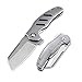 KIZER Cutlery Pocket Knives Flipper Knife Frame Lock Folding Knife Titanium Handles Tactical EDC Knife, Sheepdog C01C Ki4488