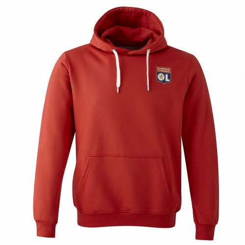 Olympique Lyonnais Sweatshirt à Capuche OL Graph Rouge Adulte