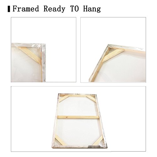 Music Wall Art Abstract Guitar Canvas Red Purple Prints Paintings Home Decor Decal Life Pictures 4 Panel Large Posters Hd Printed For Bedroom Living Room Artwork Framed Ready To Hang(20"X28",4 Panels) #TOP5