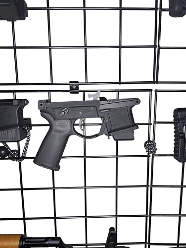 Hammy3DPrints Mount for CZ Scorpion EVO 9mm - Gridwall | Rifle Holder Handgun Storage Rack (Facing Right)