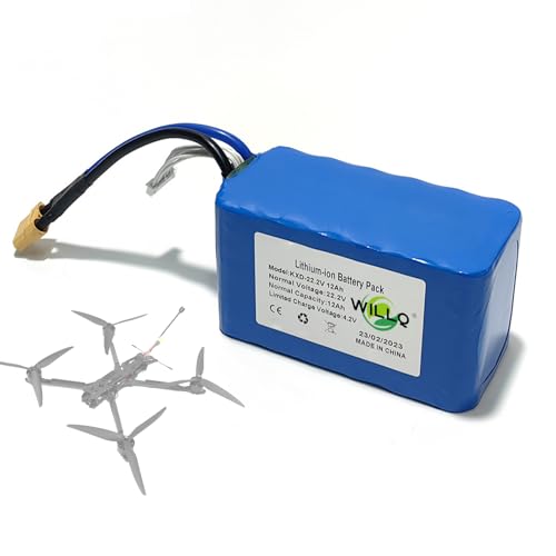 Batería de repuesto 22.2V para aviones de control remoto que soluciona la falta de autonomía
