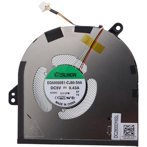 Deal4GO Graphics GPU Cooling Fan MC4KC 0MC4KC Replacement for Dell XPS 15 9520 9530 Precision 5570 M5570