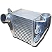 Side Mount Turbo Upgrade Intercooler for 1999-2004 VW Golf/VW Jetta MK4 1.8T（Overall Size 13.50