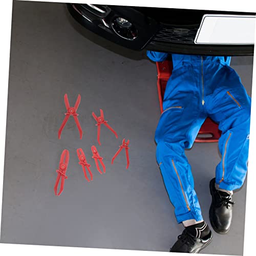 Artibetter 6 Peças Alicates De Reparo De Braçadeira De Mangueira De Carro Para Alicates De Tubulação
