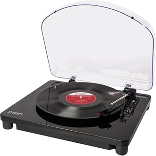 ION Audio Classic LP | 3-Speed USB Conversion Turntable for Mac & PC with Hinged Dust-Cover