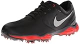  Nike Herren Lunar Control2 SL Golfschuhe, Schwarz/Silber/Orange (Schwarz/Silber Reflect-Lt Crmsn), 44 EU