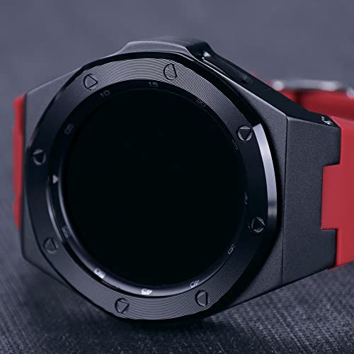 Bracelet silicone Samsung Watch 4 Classic 46mm de qualité premium luxe - 6