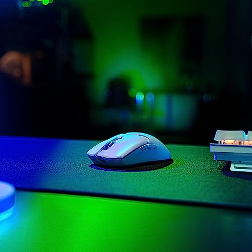 Razer Viper V2 Pro Hyperspeed Wireless Gaming Mouse: 59G Ultra-Lightweight - Optical Switches Gen-3-30K Optical Sensor - On-Mouse Dpi Controls - 80Hr Battery - Usb Type C Cable Included - White #TOP6