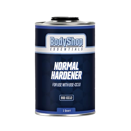 BodyShop Essentials 1 Quart Acrylic Hardener, Clear, High-Gloss, 32 Fl Oz, for Automotive Surfaces