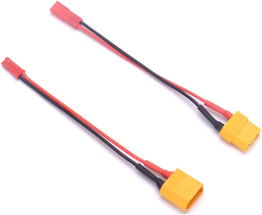 Amazon.co.jp: Boladge 2 ペア XT60コネクタは2ピンJSTコネクタ