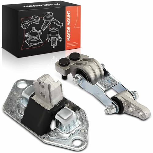 Frankberg 1x Soporte del Motor + 1x Cojinete de soporte de par Compatible con V70 III 135 2.4L V70 II 285 2.4L S60 I 384 2.4L V70 II 285 2.5L V70 III 135 2.5L Replace# EM-5530