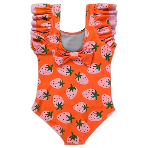 Portakal One Piece Swimsuit for Girls Cute Swimwear Bathing Suit Swimwear for 3-12 Years2