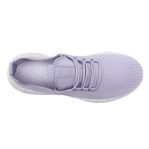 Image of DLWKIPV Womens Slip on Walking Tennis Shoes for Women Work Running Athletic Gym Sports Sneakers Lightweight Casual Shoe
