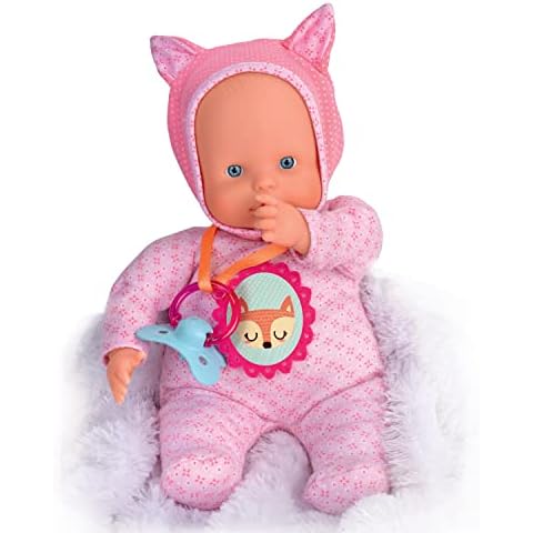Nenuco A1702806 25cm Doll with 5 Interactive Functions, Black Cover