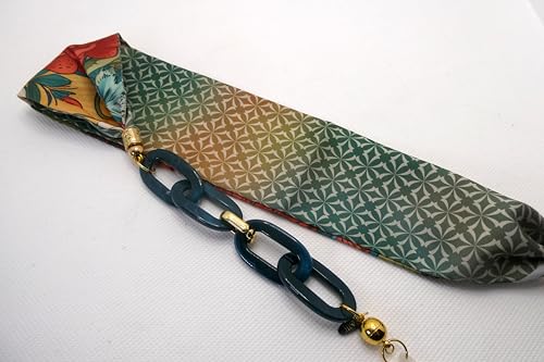 Chaînette pour lunettes DOLLI collier 47 en maille fine et finitions or - 6