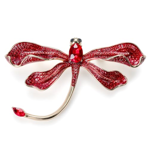 Image of Fashion Dragonfly Booch Pin Jewelry Gift for Women