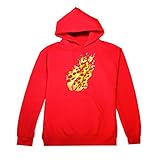 Preston Playz Fire Merch For Kids | Pullover Hoodie Sweatshirt Boys & Girls I Red Pizza Hoodie Youth...