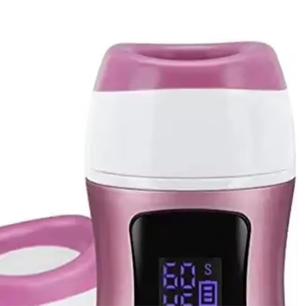Masseur à Lèvres Portable en Silicone Électrique Pullat à Lèvres avec Amplificateur LED Light Therapy, Instrument pour Réduire les Lignes de Lèvres