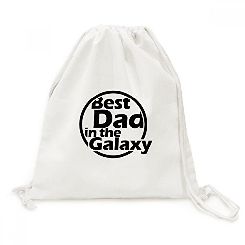 Sac de voyage pères en toile premium avec motif texturé citation galaxy durable