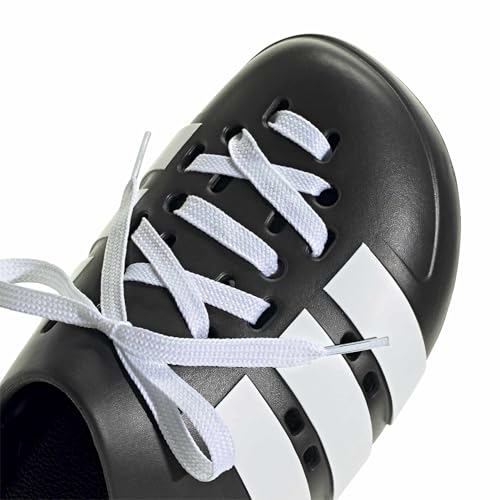 Image of adidas Mens Adilette Clog 2.0 Casual - Black - Size 13 M