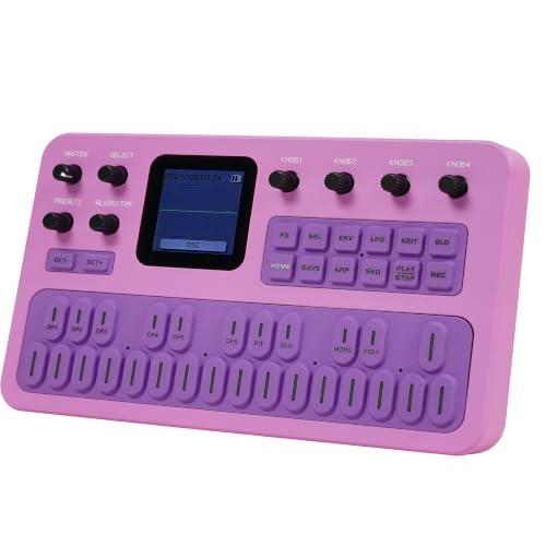 Mini FM Synthesizer Keyboard with USB-C/Bluetooth MIDI