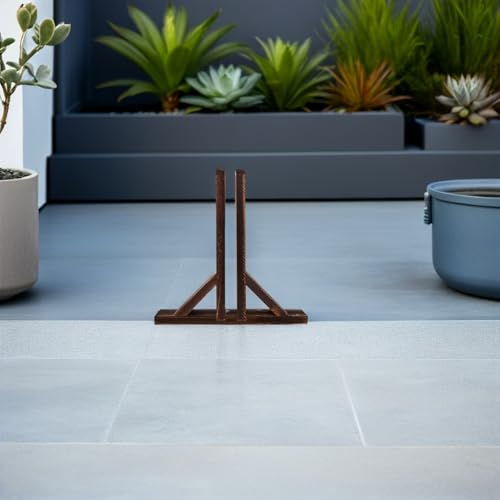 Base de Valla de Madera Rústica para Crear Rincones Íntimos en el Jardín 5