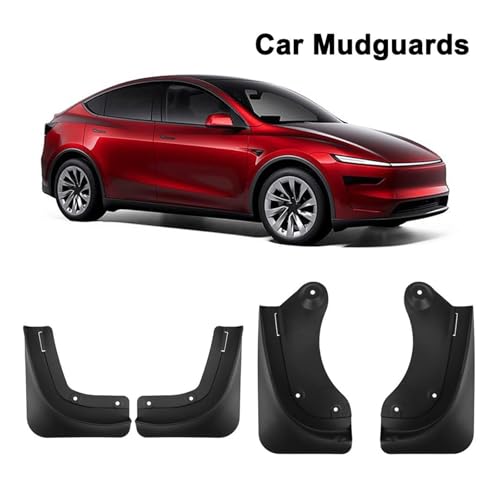 Guardabarros para Tesla Model Y Juniper 2025: protección sin taladrar contra salpicaduras 5