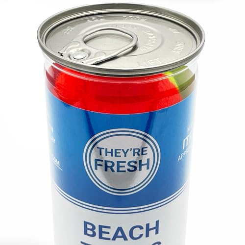 Beach Tennis Balls Pack of 3 Copa ITF Stage 2 Approved Specification Low Compression Balls Pressurized Reusable Plastic Tennis Ball Tube Durable Natural Rubber Orange and Yellow - Image 3