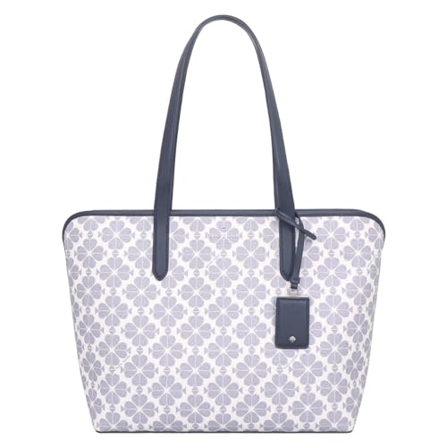 [ケイトスペード] kate spade バッグ(トートバッグ) KG086 ネイビーマルチ スペード フラワー PVC コーテッド キャンバス トート レディース [アウトレット品] [ブランド] [並行輸入品]