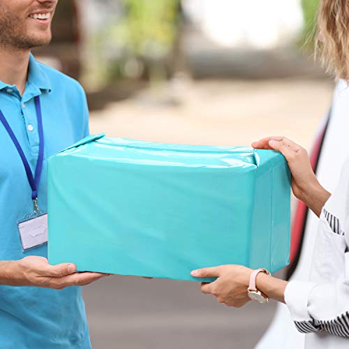 Image of Metronic Poly Mailers 19x24 100 Pack, Large Shipping Bags for Clothes | Strong Adhesive Waterproof Tear-resistant Mailing Bags, Shipping Envelopes, Postal Bags for Clothing, Small Business, Teal.