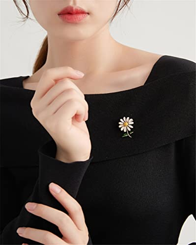 Épingle de pull marguerite pour fermer et ajuster vos mailles d'hiver - 2