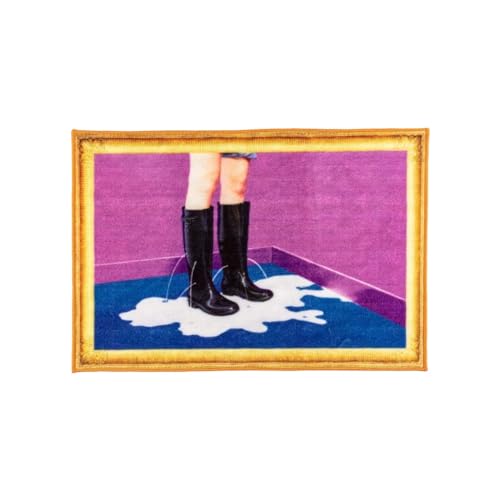 SELETTI TAPPETO TOILETPAPER HOME CM 60X90 MILKY BOOTS 18191