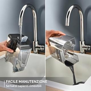 Rowenta Clean It, Lavatappeti Portatile, Lava Tappezzeria per Tappeti, Lava Divani, Auto con Testine Intercambiabili, 3.8 L, Doppio Serbatoio Acqua Pulita/Sporca, Sistema di Auto Pulizia,750 W,IN5020