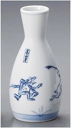 鳥獣戯画首長1号徳利 [6 x 13cm 160㏄ 140g] 【酒器】 | 料亭 旅館 和食器 飲食店 おしゃれ 食器 業務用