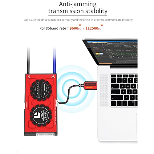 XIAOJUN Protocole de Communication USB-UART vers PC pour Batterie LiFePO4 Li-ION LTO 4S à 32S Câble Smart UART – vue 2