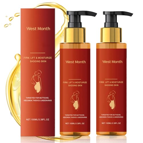 2PCSBody Oil, Magic Body Oil,100% Puro Y Natural,Reafirma E Hidrata La Piel,Revitaliza La Piel,Prevención De Estrías,Aceite Corporal Apretado-200ML