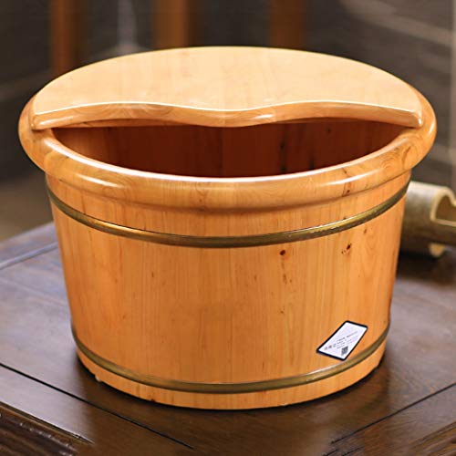 Spa de pies de madera para pedicure con tapa miniatura 4
