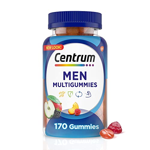 Abseits Multigummies Men's Multivitamin Supplement Gummies, Assorted Fruit, 170 Ct #TOP1