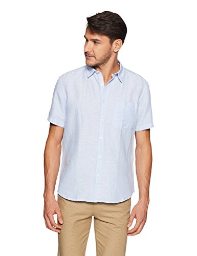 DJ&C by fbb Men's Solid Slim Fit Casual Shirt