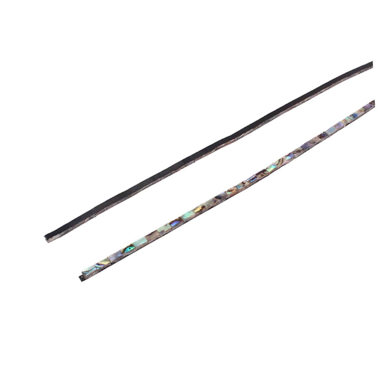 Abaodam Gf104 Abalone Shell Veneer Binding Strips 795mm for Guitar Ukulele Bass Repair