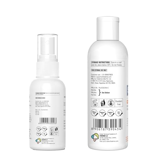 Image of Fixderma Salyzap 2% Salicylic Acid Body Wash + Acne Body Spray Combo | Body & Back Acne Prone Skin | Helps in Control Breakouts, Unclogs Pores | Deep Cleansing | Exfoliating Bodywash Spray - 150ml