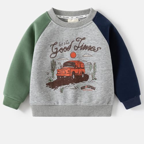 Image of Toddler Boys Clothes Set Kids Sweatshirt and Pants Set Spring Fall Outfits