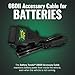 Battery Tender OBD II 12V Charger - OBD II Battery Charger - OBD II 12V Battery Charger with SAE Quick Disconnect, 22 Inch Extension Cable, 3 AMP, Solar Compatible, Charge 12V Battery Through OBD II